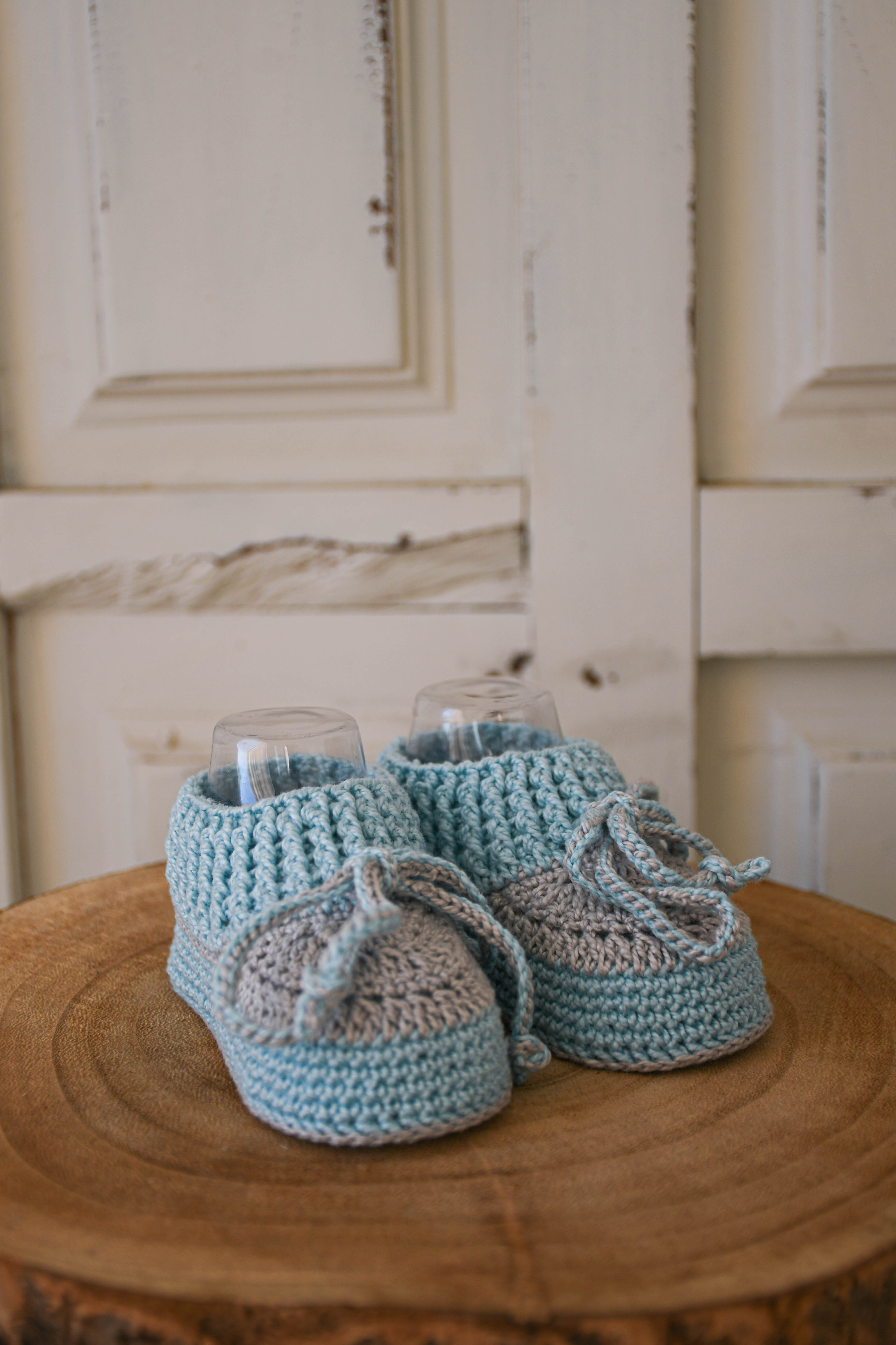 Zapatos bebé azules