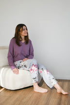 Pijama Selmark Lila Mujer