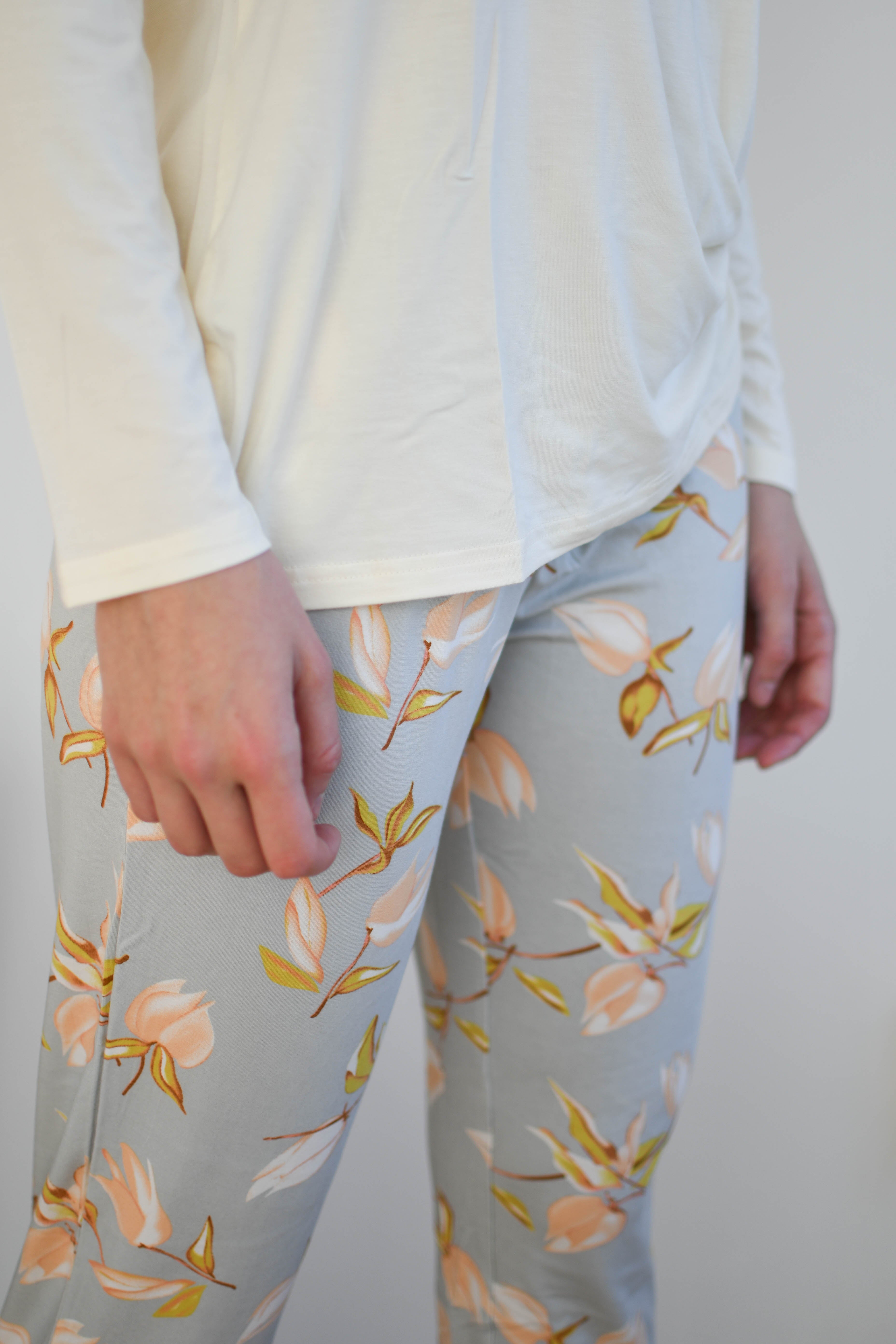 Pijama Selmark Amarillo Mujer